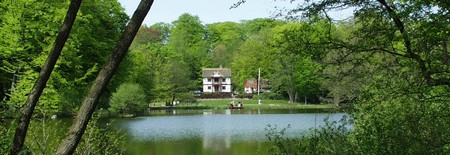 Billede af Villa Gallina set fra søen